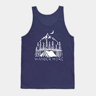 wander more Tank Top